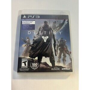 Destiny PS3 Sony PlayStation 3 Bungie Activision Complete with Manual Tested